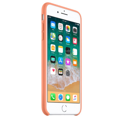 Чехол LUX Silicone Case на Iphone 7 Plus Peach